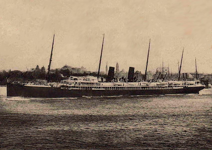 Orient Line R.M.S. Ormuz 19861912